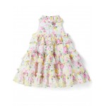 Tiered Floral Dress (Toddler/Little Kids/Big Kids) Multicolor 1