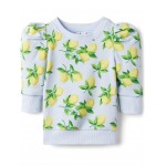Lemon Pullover Sweatshirt (Toddler/Little Kids/Big Kids) Multicolor