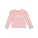Je Taime Pullover Sweatshirt (Toddler/Little Kids/Big Kids) Pink