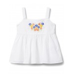 Janie and Jack Embroidered Blouse (Toddler/Little Kids/Big Kids)