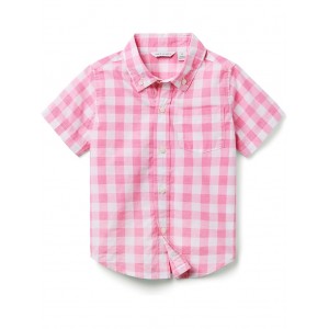 Janie and Jack Boys Gingham Top (Toddler/Little Kid/Big Kid)