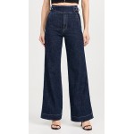 The Double Buckle Wide Leg Sailor Pants