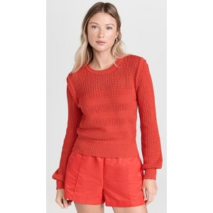 The Elyse Crochet Long Sleeve Sweater