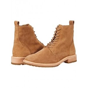 Julie Lace-Up Boot Tan Suede