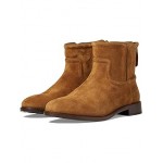 Darby Back Zip Bootie Whiskey Suede