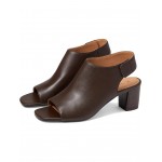 Evelyn Open Toe Bootie Brown Glove