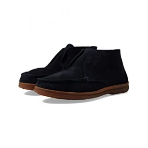 Marlow Laceless Chukka Navy Suede