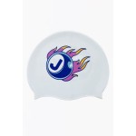 Long Hair Silicone Swim Cap - 8Ball
