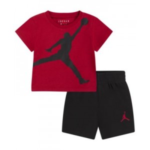Baby Boys Jumbo Jump Man T Shirt and Shorts 2 Piece Set