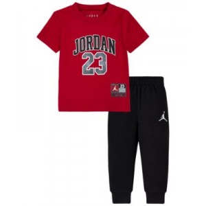 Baby Boys Jersey Pack T-shirt and Jogger Pants Set