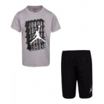 Little Boys 2-Pc. Dri-FIT Jumpman T-Shirt & Shorts Set