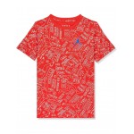 Sneaker School 23 All Over Print Tee (Big Kids) Chile Red