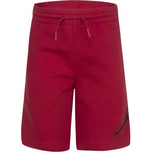 Jumpman Air Ft Shorts (Toddler/Little Kids/Big Kids) Gym Red