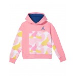 Outside The Lines Pullover Hoodie (Little Kids/Big Kids) Coral Chalk