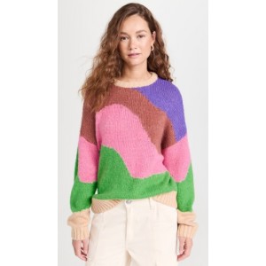 Darina Colourblock Oversized Knit Sweater