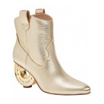 The Horshoee Bootie Champagne