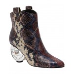 The Horshoee Bootie Red Multi