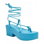 The Busy Bee Lace-Up Turquoise