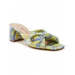 The Tooliped Twisted Sandal Green Fig Multi