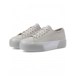 Triple Up Leather White/Grey Bubble Foxing