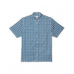 Short Sleeve Button Down Collared Shirt with Aop (Little Kid/Toddler/Big Kid) Lapland/Multico