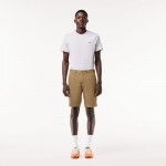 Mens Slim Fit Stretch Cotton Bermuda Shorts