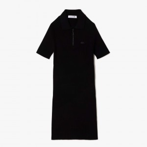 Women's Knit Polo Dress