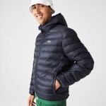 Mens Quilted Hooded Puffed Jacket