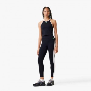 Womens Lacoste x Bandier All Motion Colorblock Tank