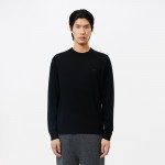 Merino Wool Monochrome Crew Neck Sweater