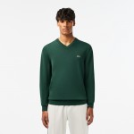 Mens Cotton V-Neck Sweater