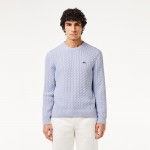 Mens Cable Knit Cotton Sweater