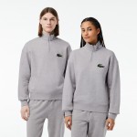 Unisex Loose Fit Quarter-Zip Sweatshirt