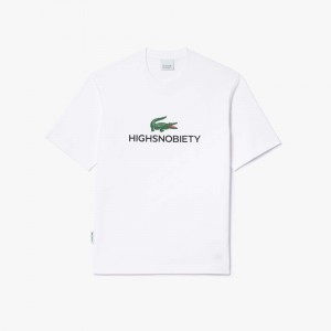 Unisex Lacoste x Highsnobiety Thick Jersey T-Shirt