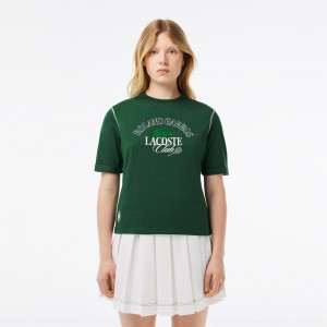 Womens Roland Garros Edition Cotton T-Shirt