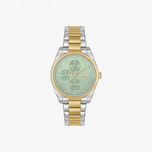 Womens Orsay Stainless Steel & Yellow Gold Watch