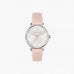 Lacoste Club 3 Hands Watch With Nude Leather Strap