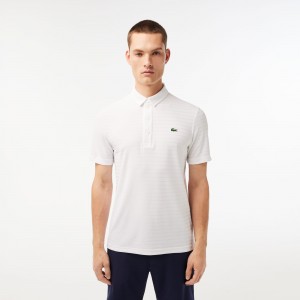 Mens SPORT Textured Breathable Golf Polo