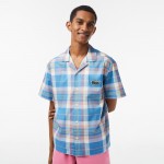Men's Short Sleeve Organic Cotton Check Shirt