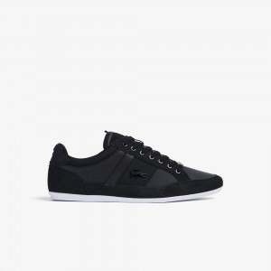 Mens Chaymon Leather Color Contrast Sneakers