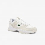 Mens T-Point Leather and Suede Sneakers