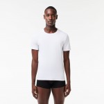 Mens Crew Neck Cotton Loungewear T-Shirt 3-Pack