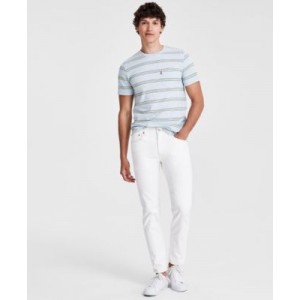 Mens 512 Slim-Fit Tapered White Jeans