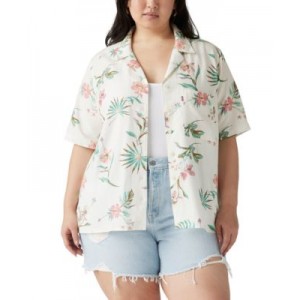 Trendy Plus Size Joyce Short-Sleeve Resort Shirt