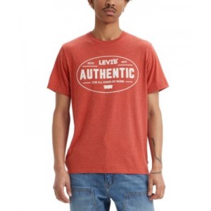 Mens Authentic Standard-Fit Logo Graphic T-Shirt