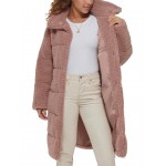 Quilted Sherpa Full-Length Teddy Mauve