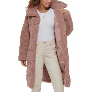 Quilted Sherpa Full-Length Teddy Mauve