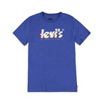 Graphic T-Shirt (Big Kids) Deep Blue Heather