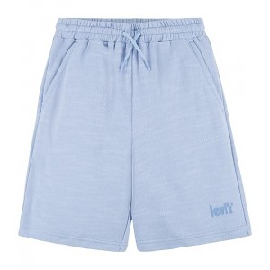 French Terry Jogger Shorts (Big Kids) Serenity