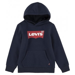 Batwing Pullover Hoodie (Little Kids) Dress Blues 1